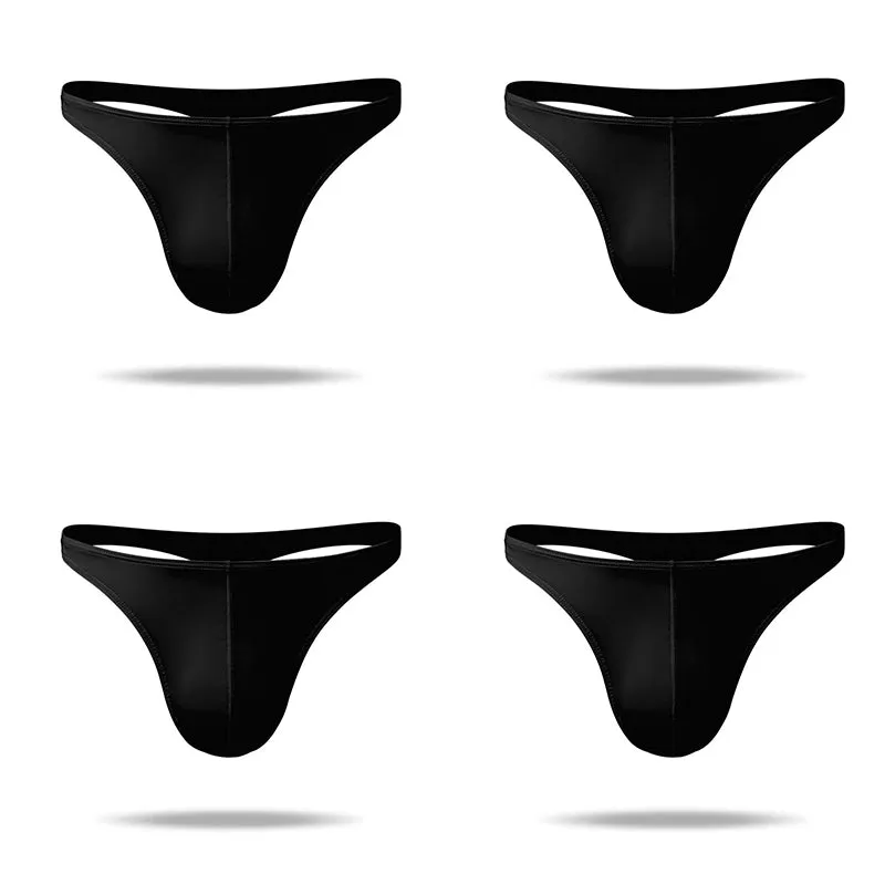 4 Pics Newest Superior Ice Silk Cool Comfortable Men's Thong-🔥AMAZING DISCOUNT 🔥‼ LIMITED TIME OFFER 😍 !