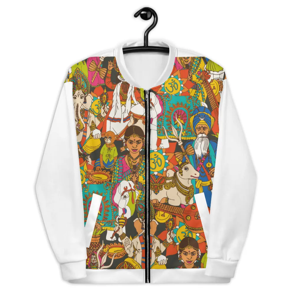 A little Mix of India - Unisex Bomber Jacket