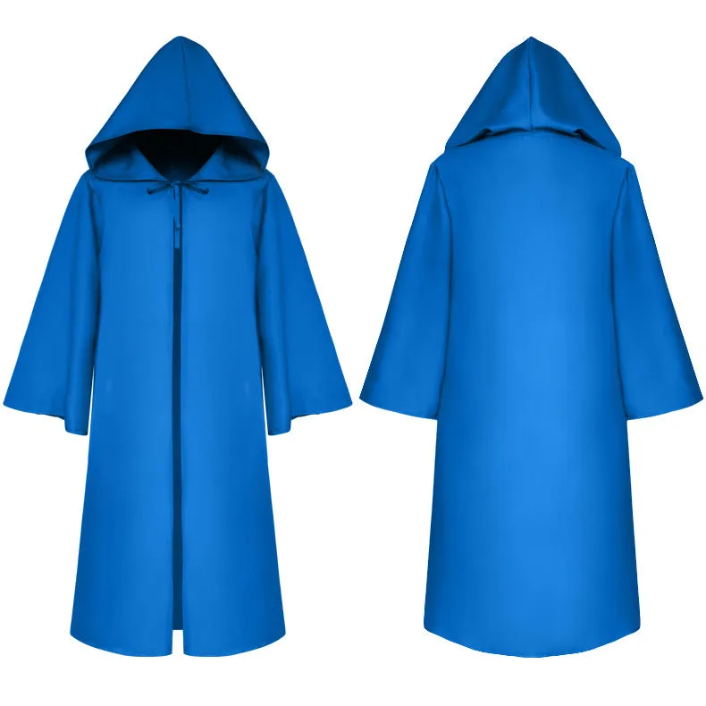 Adult's  Kid's Tunic Hooded Robe Cloak Cosplay Renaissance Medieval Costume Cape