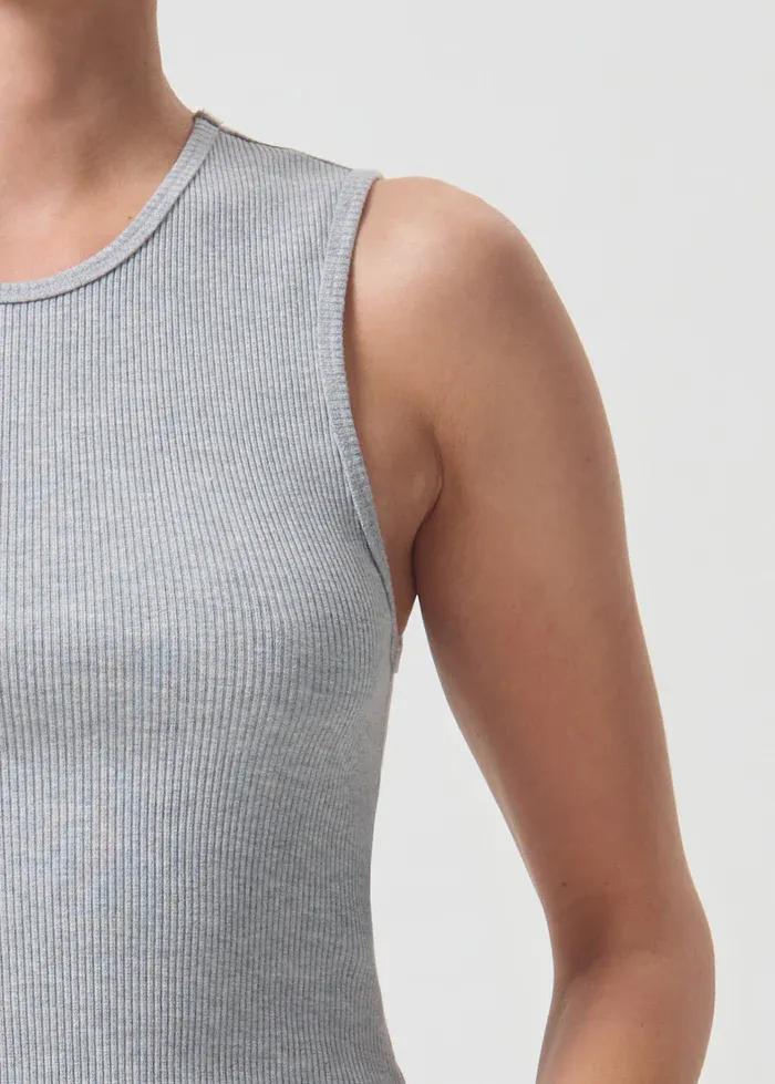 AGOLDE - Nova Tank in Grey Heather