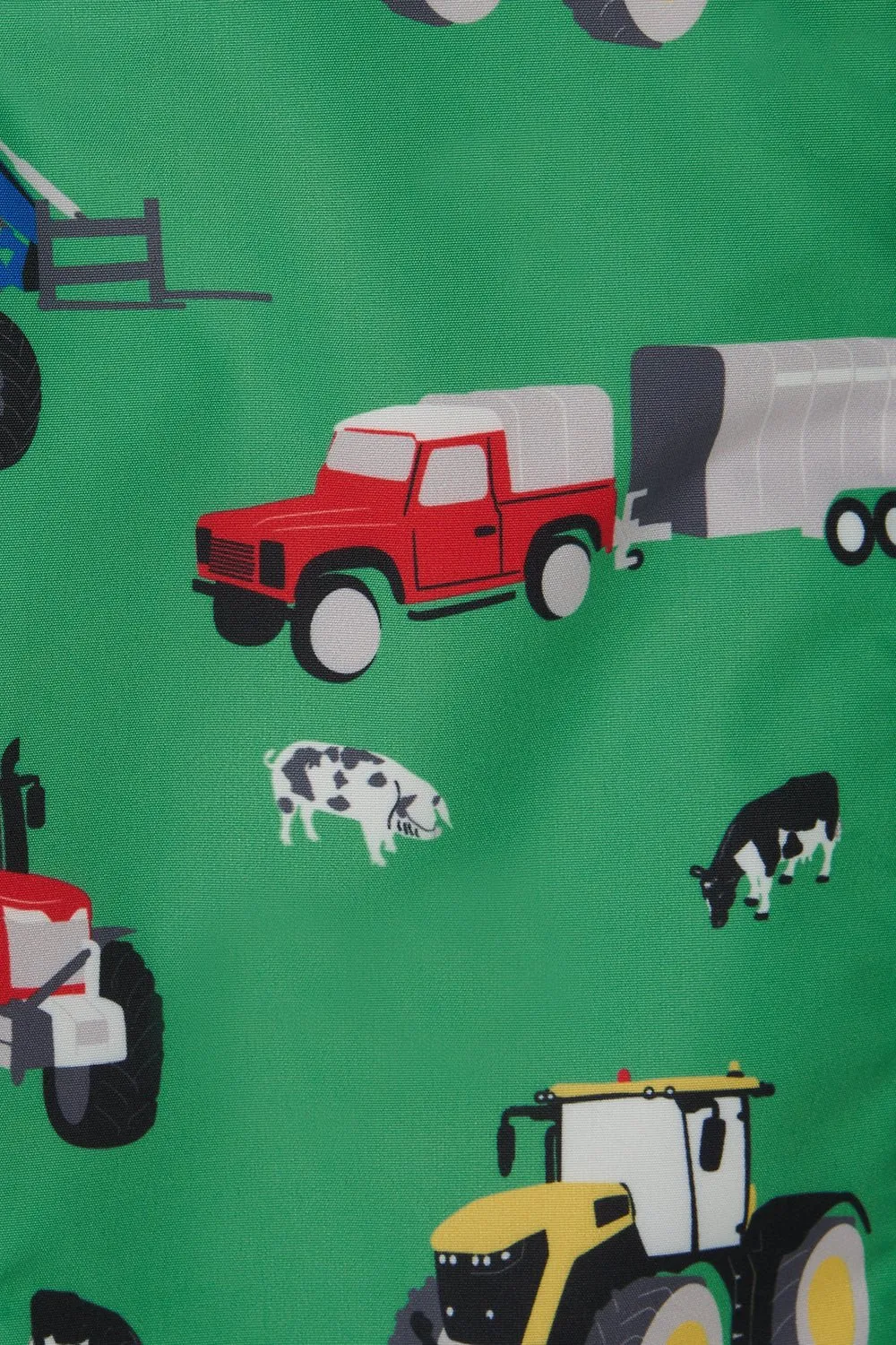 Alex Gilet - Peagreen Tractor Print