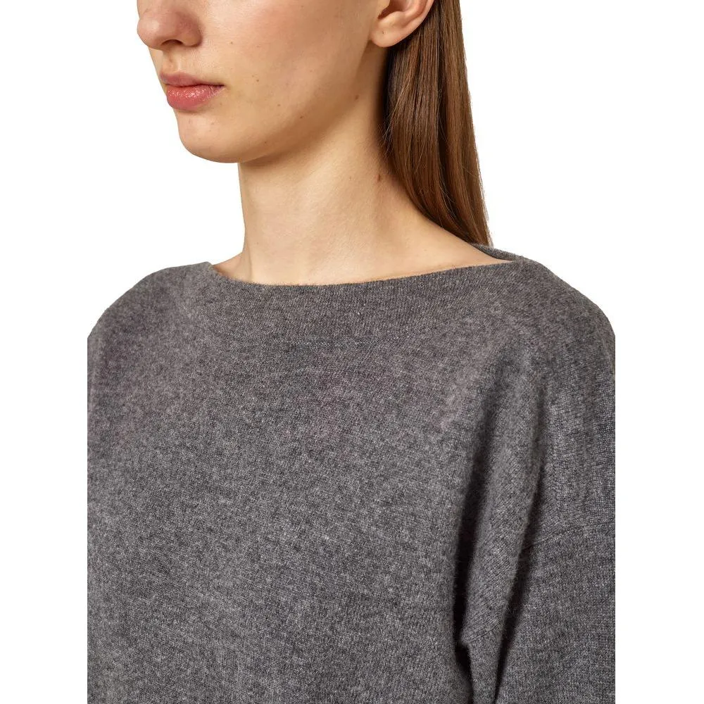 Alpha Studio Gray Cashmere Sweater