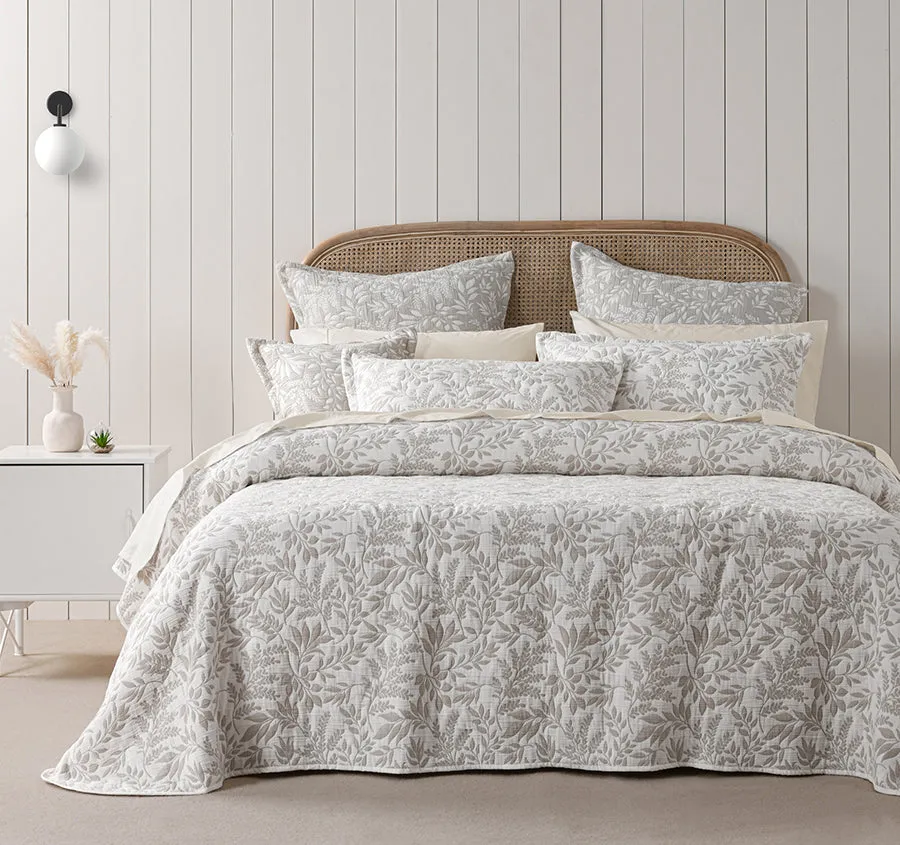 Amelia Bedspread Set Range Stone