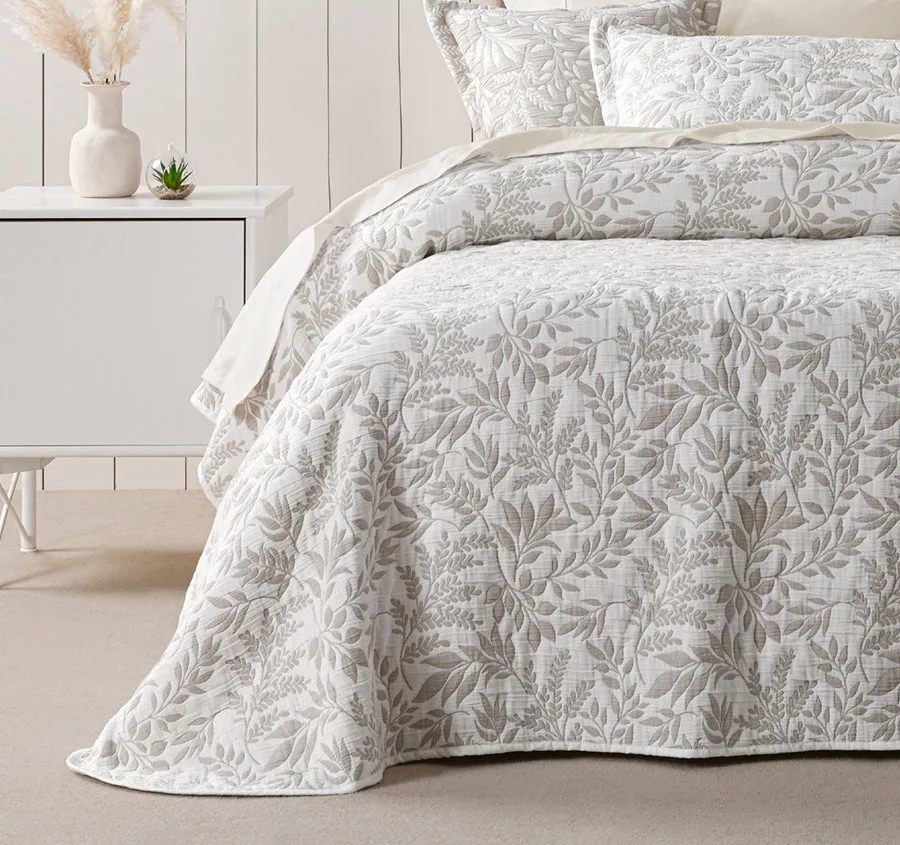 Amelia Bedspread Set Range Stone