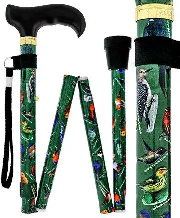 American Songbird Walking Cane - Exclusive By Royal Canes