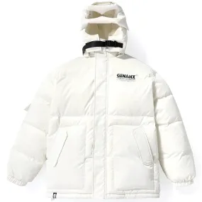 Angel Print Waterproof Down Jacket