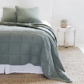 Antwerp Moss Coverlets by Pom Pom at Home