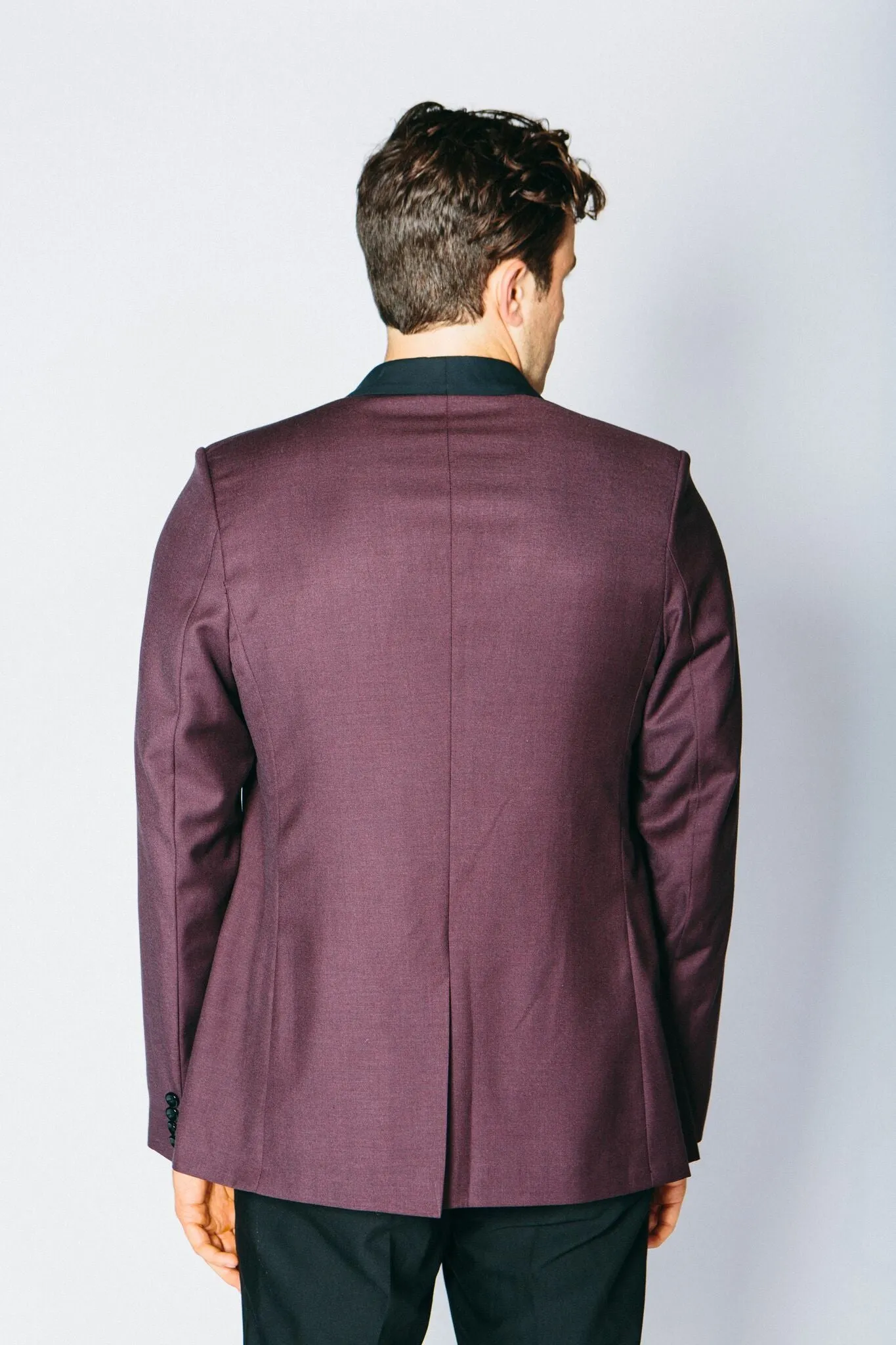 Any Old Iron Classic Cashmere Blend Blazer - Ox Blood