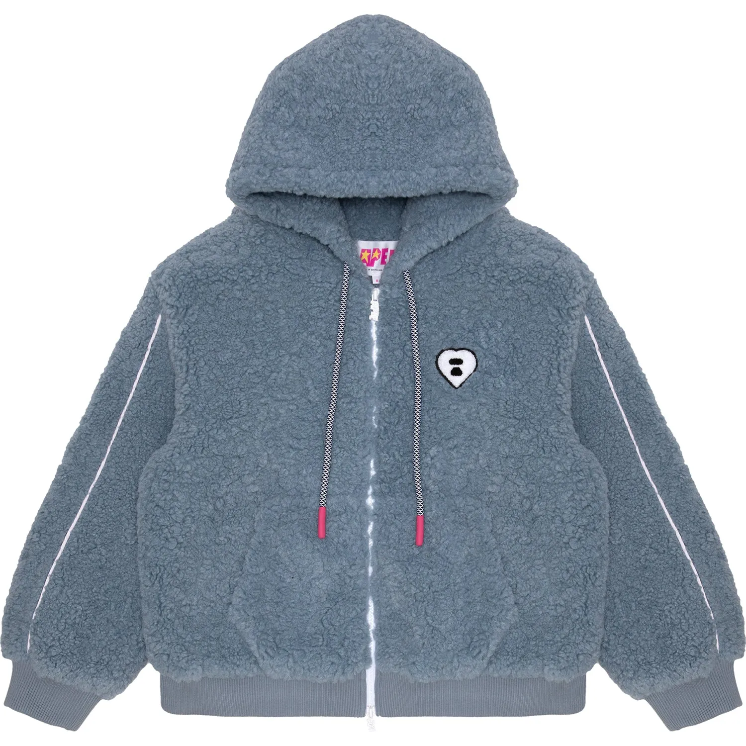 APEE SHERPA HOODIE JACKET LADIES