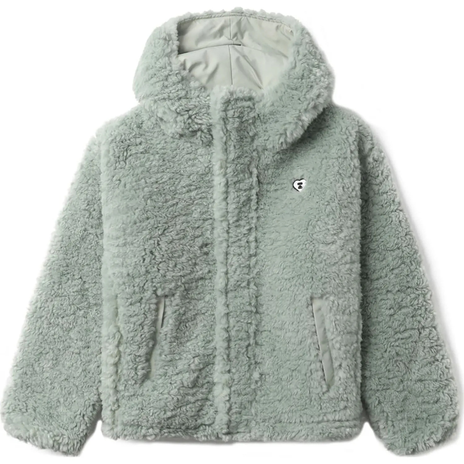 APEE SHERPA HOODIE JACKET LADIES