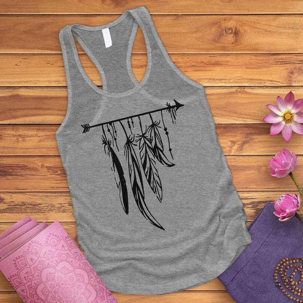 Arrow and Feathers Tank Top