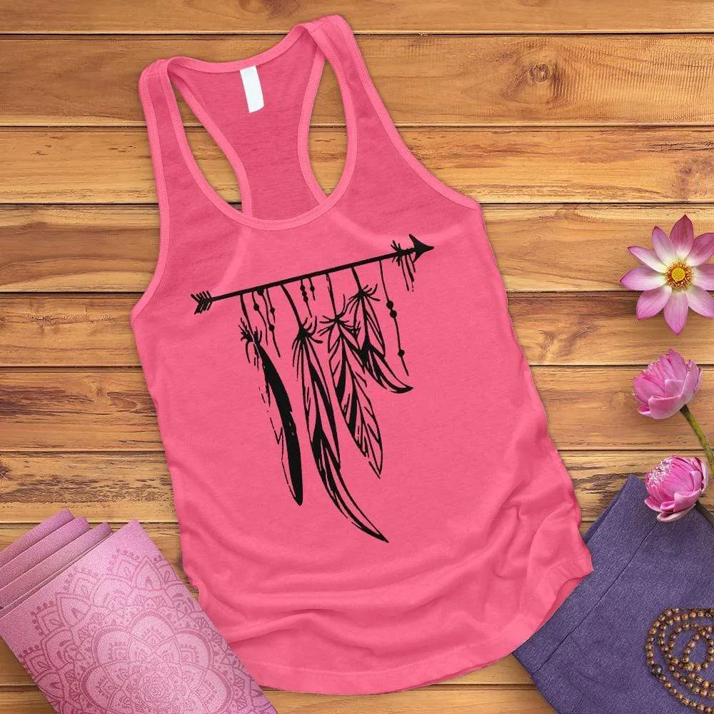 Arrow and Feathers Tank Top