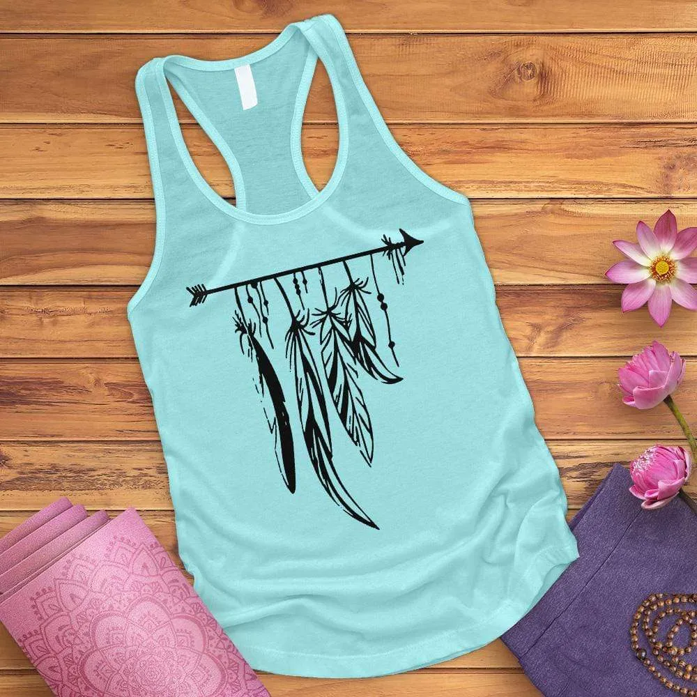 Arrow and Feathers Tank Top