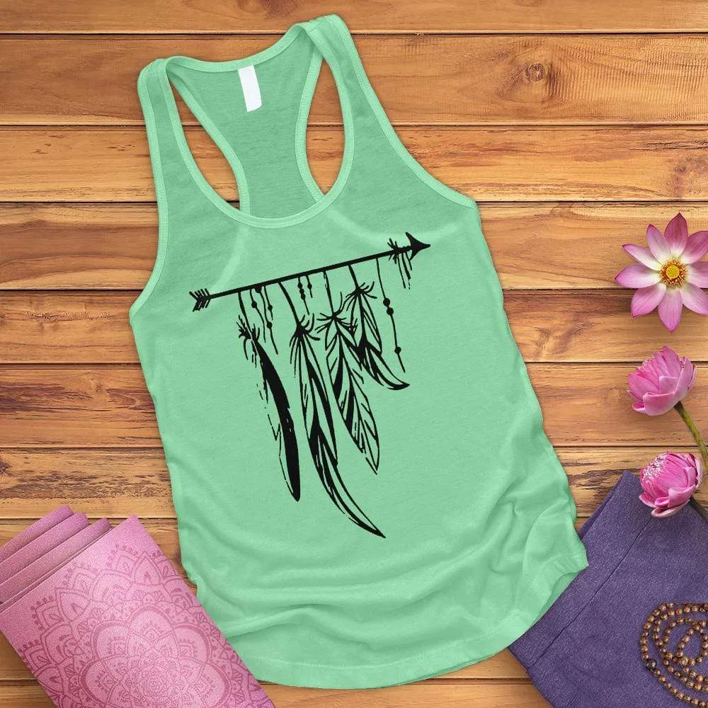 Arrow and Feathers Tank Top