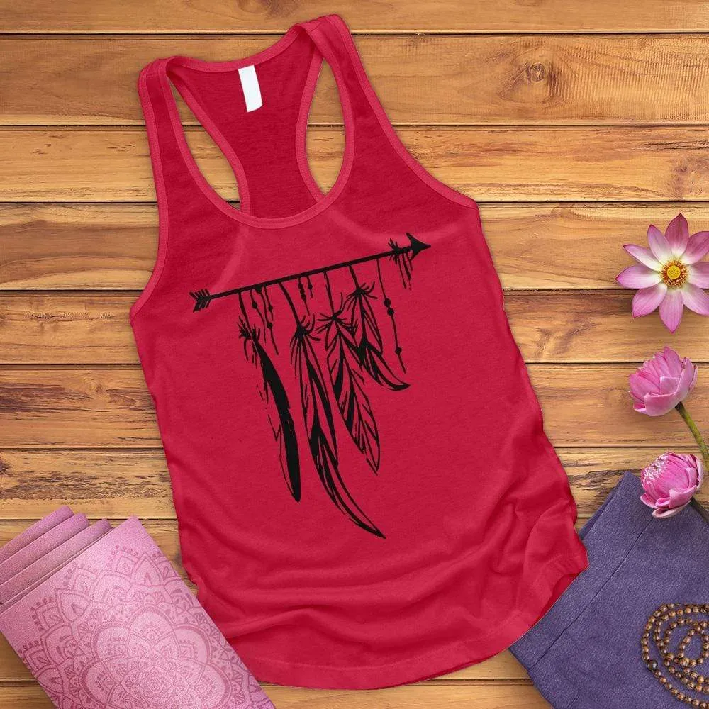 Arrow and Feathers Tank Top