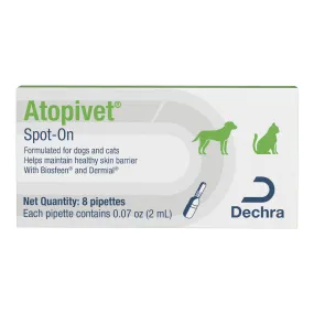 Atopivet Spot-On, 8 x 2 mL Pipettes