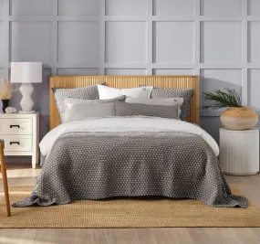 Authentic Star Bed Cover Range Grey