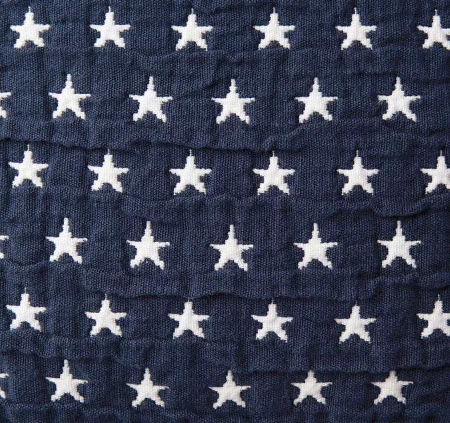 Authentic Star Bed Cover Range Navy