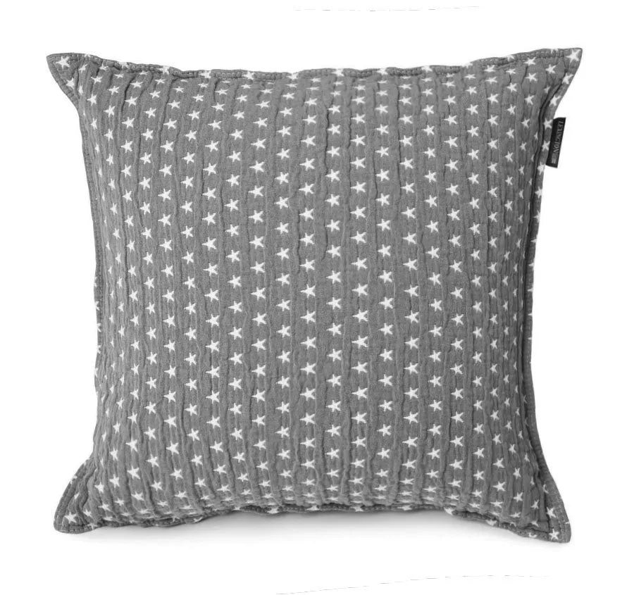 Authentic Star European Pillowcase Grey