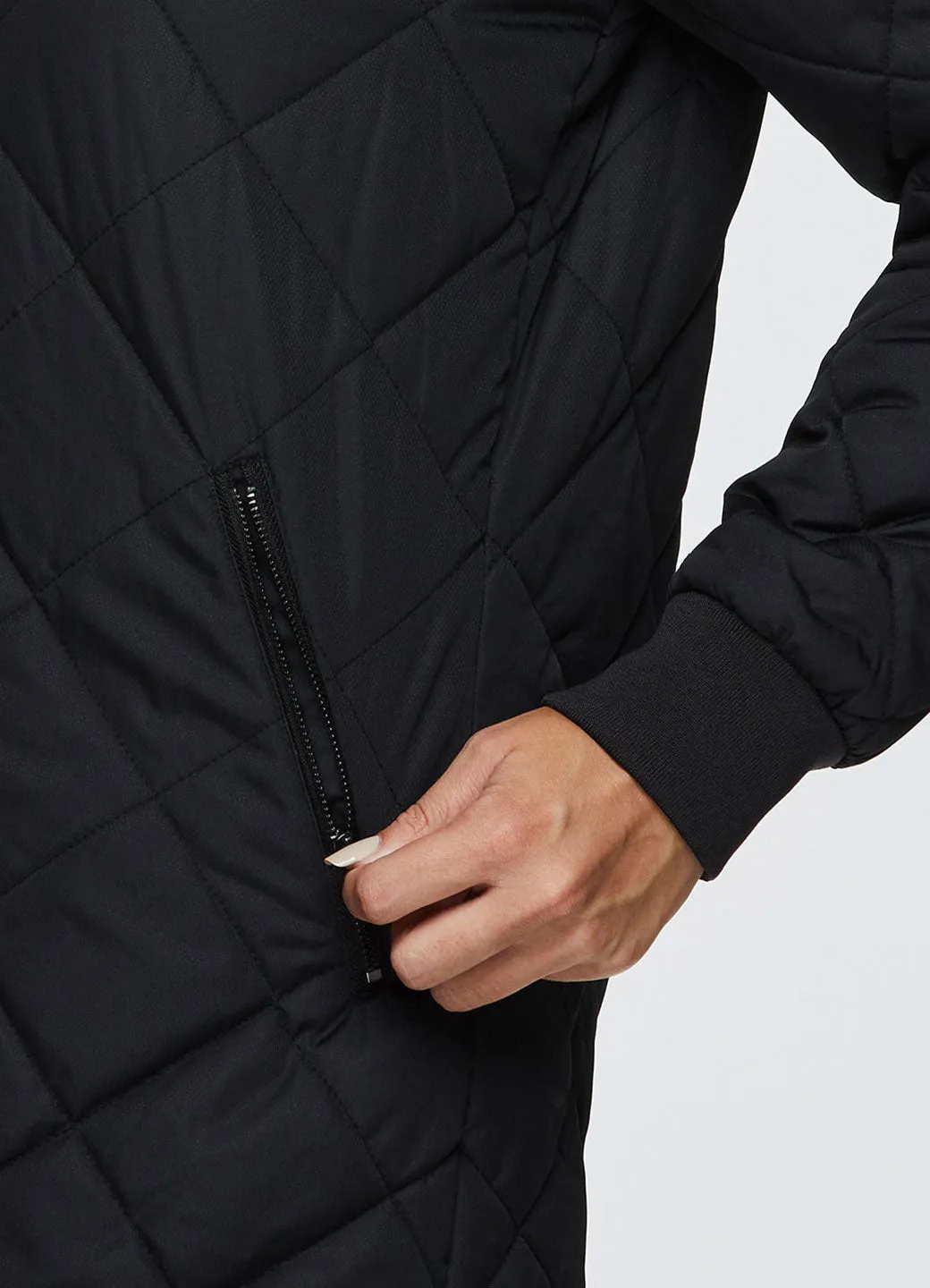 Aya Sherpa Lined Hooded Puffer Coat