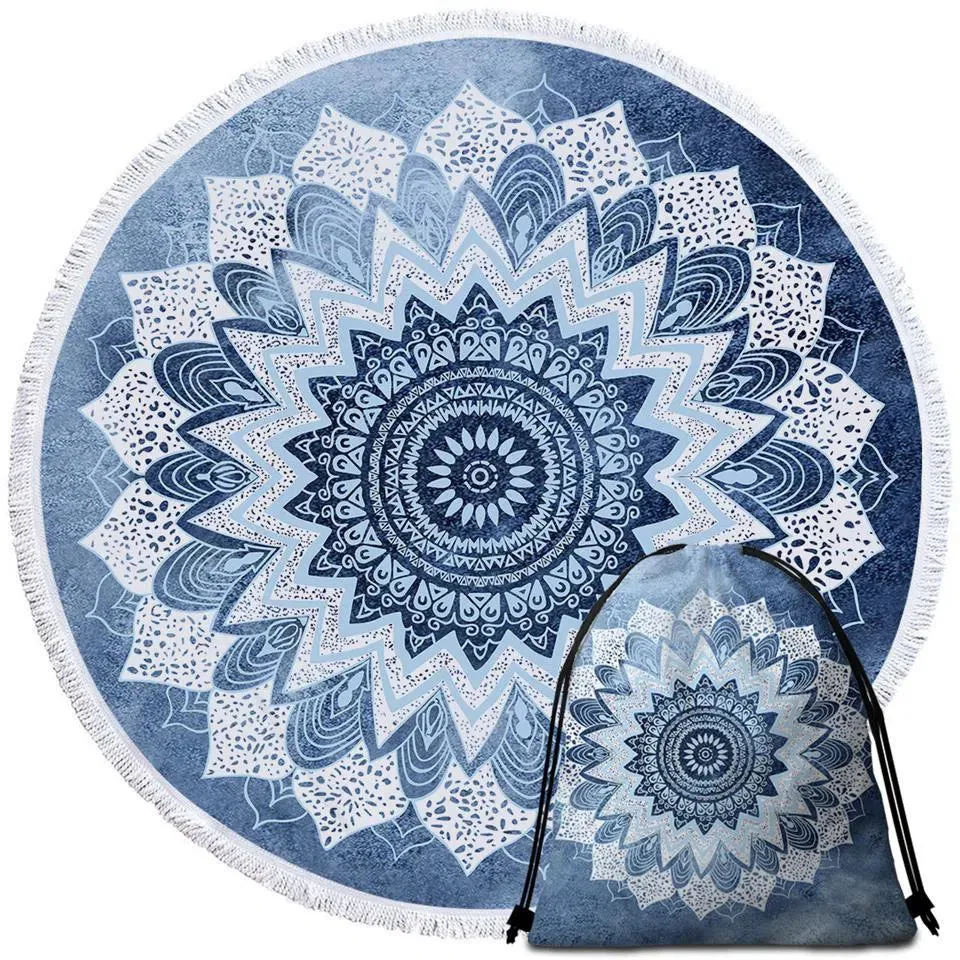 Bali Blue Surf Towel   Backpack