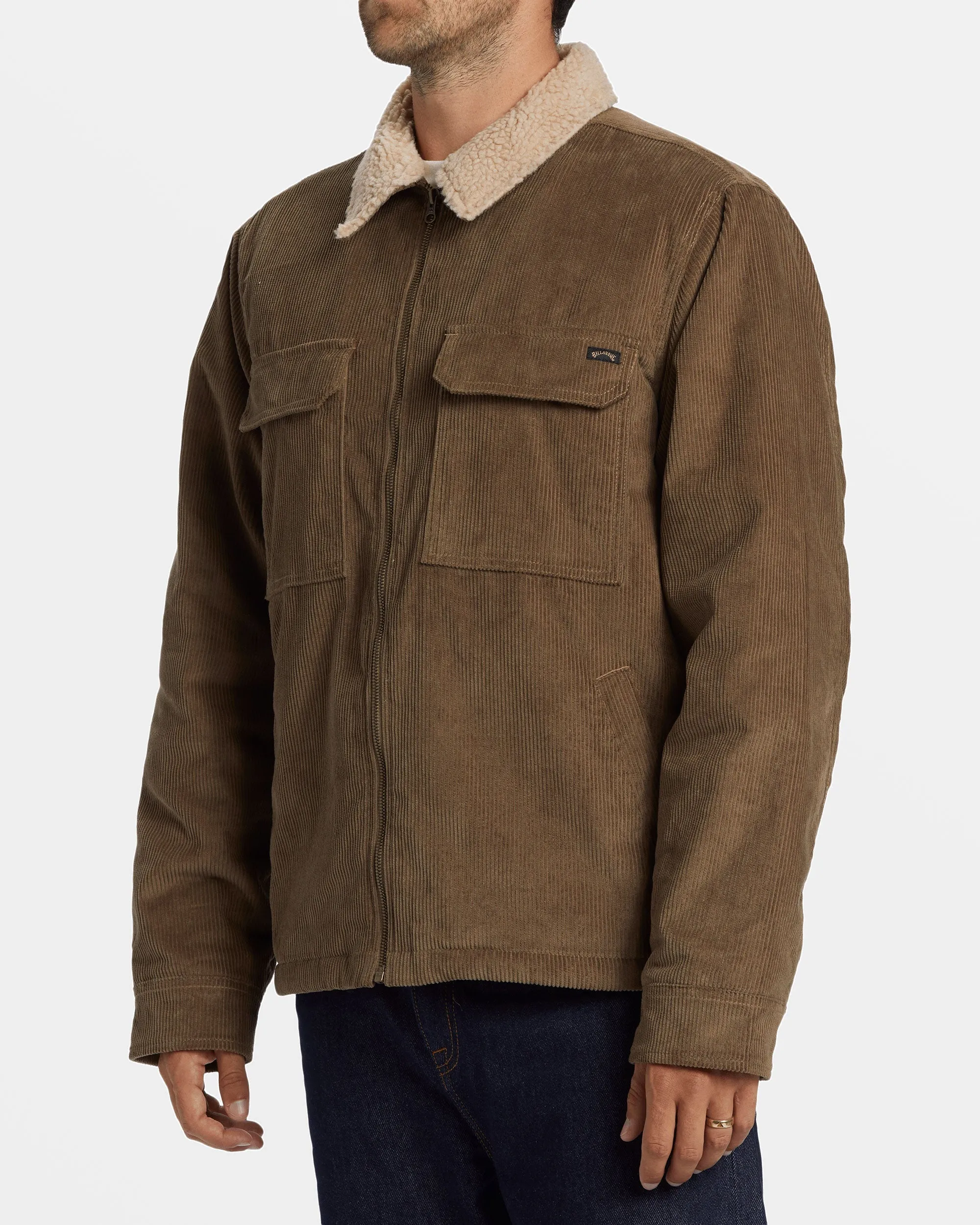 Barlow Sherpa Cord Jacket - Earth