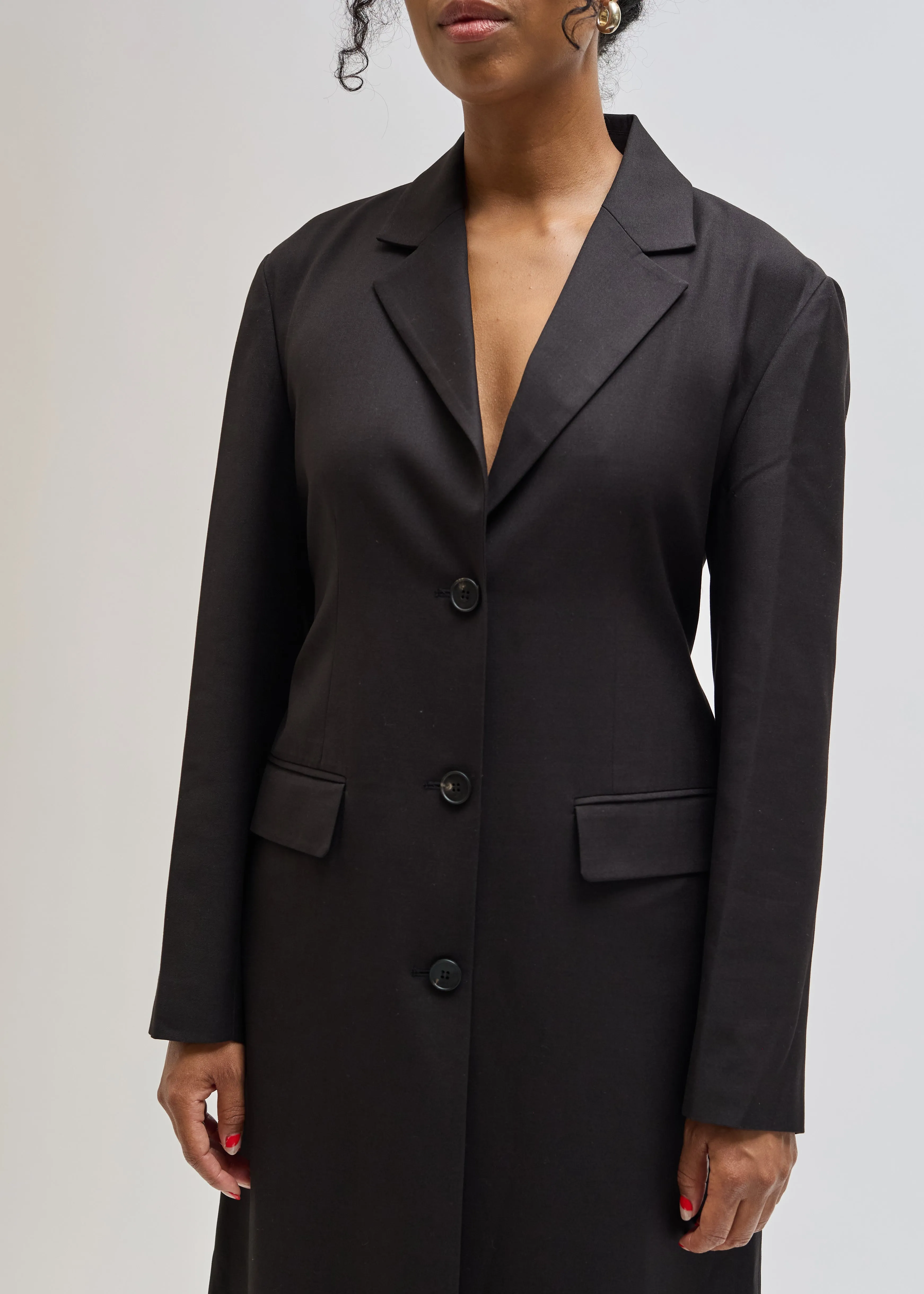 Black Ezra Coat