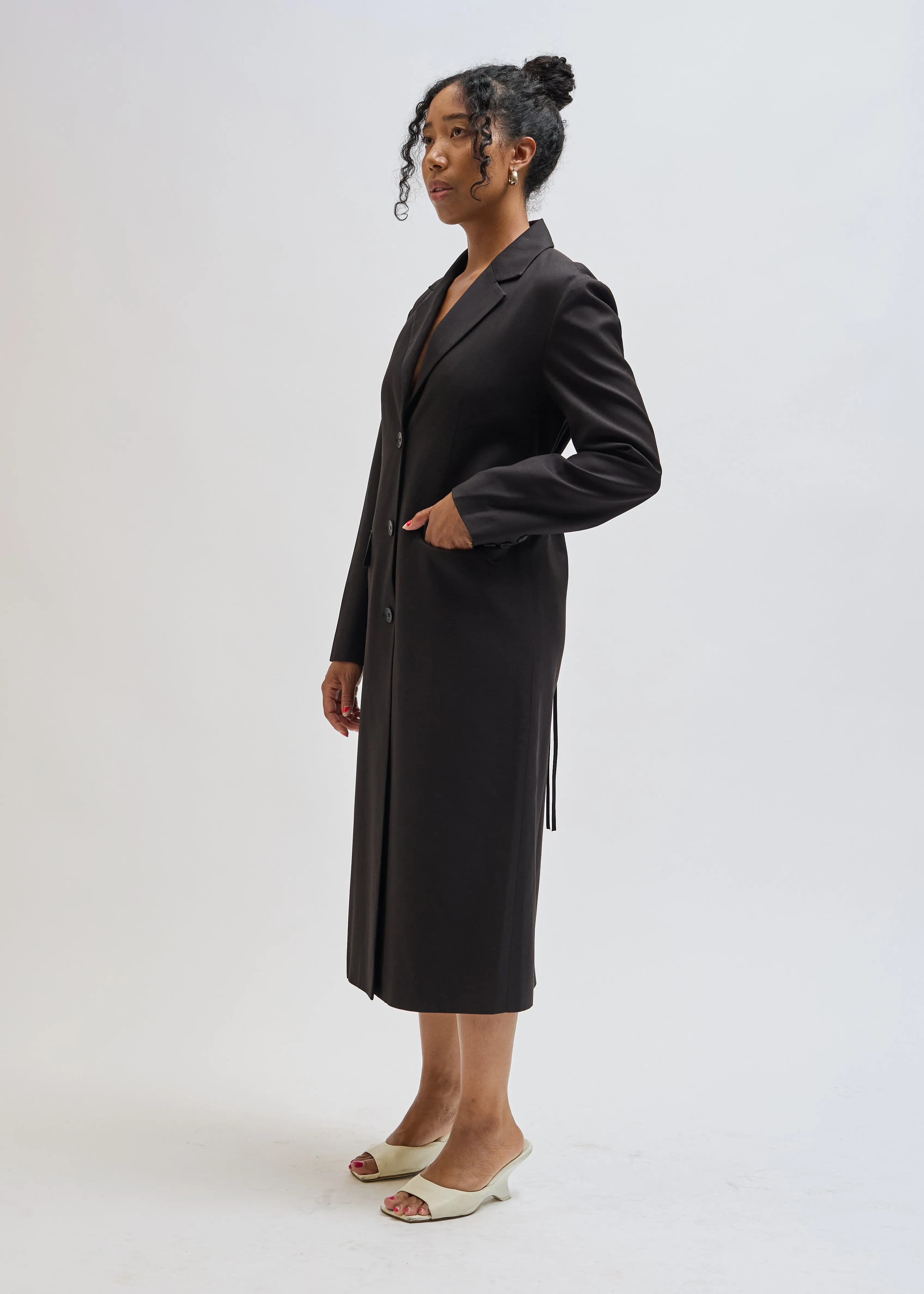 Black Ezra Coat