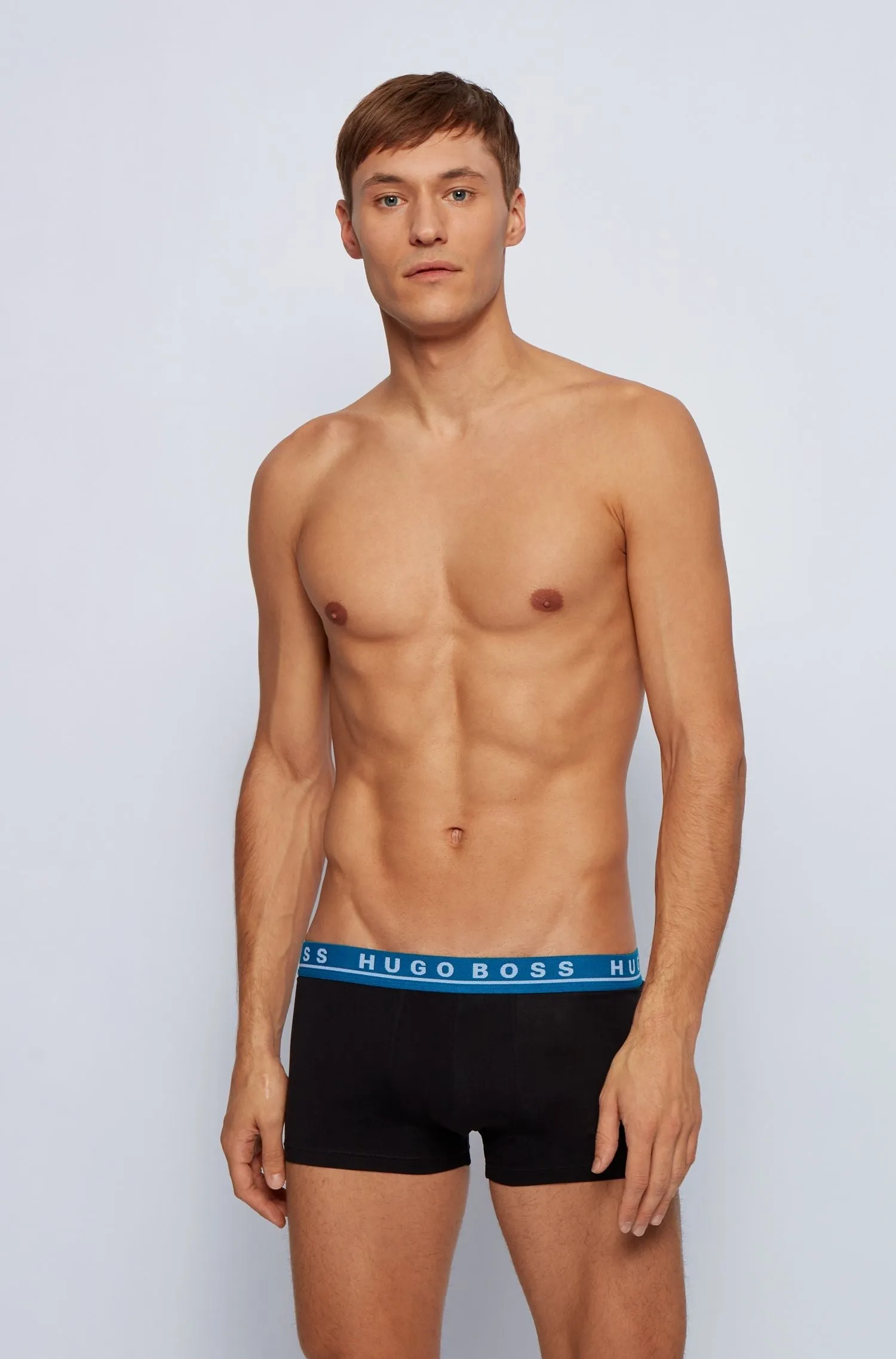 BOSS Trunk 3 Pack Underwear in Black