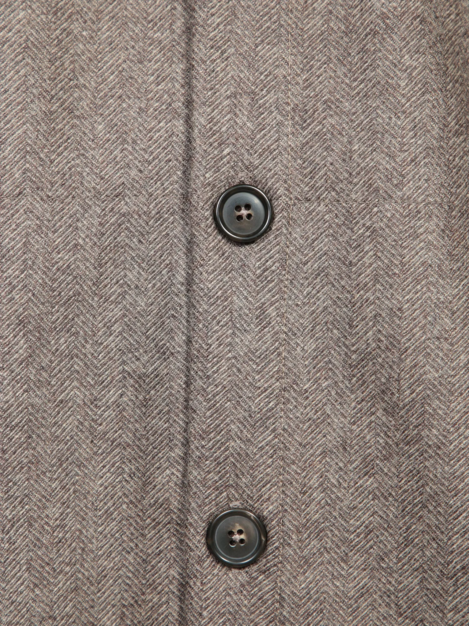 Brown Wool-Cashmere Overcoat