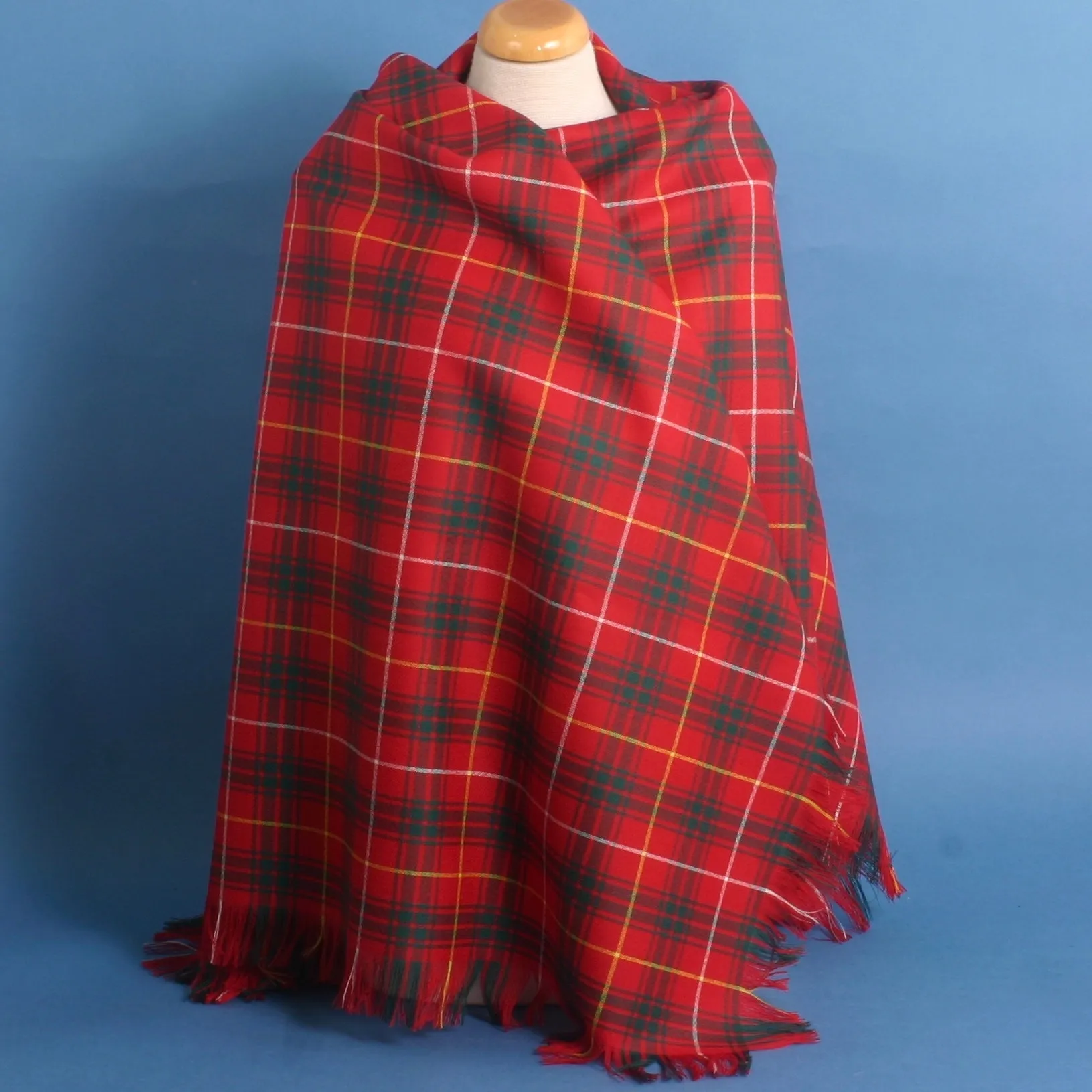 Bruce Modern Tartan Shawl