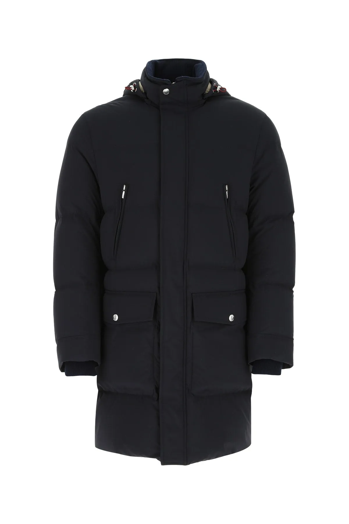 Brunello Cucinelli Taffeta Hooded Down Coat