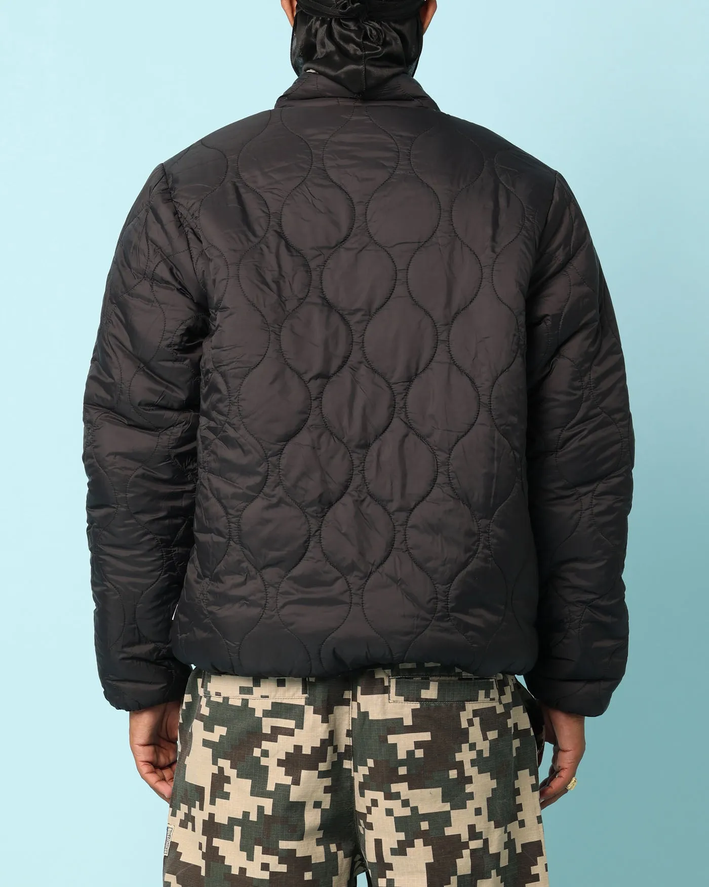 Carré Digi Sherpa Reversible Jacket Black/Camo