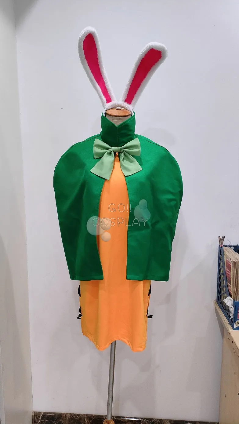 Carrot Costume One Piece Cosplay