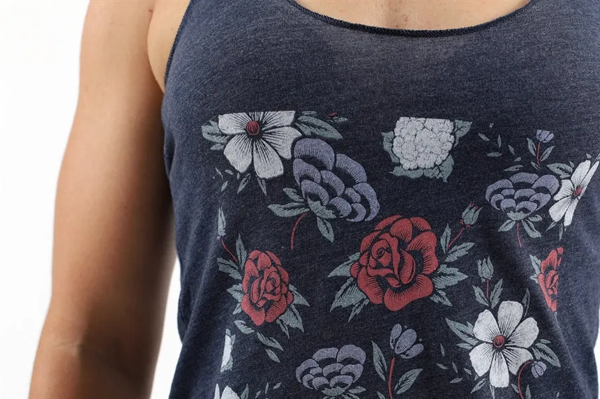 CAULI FLORAL Women's Tank Top