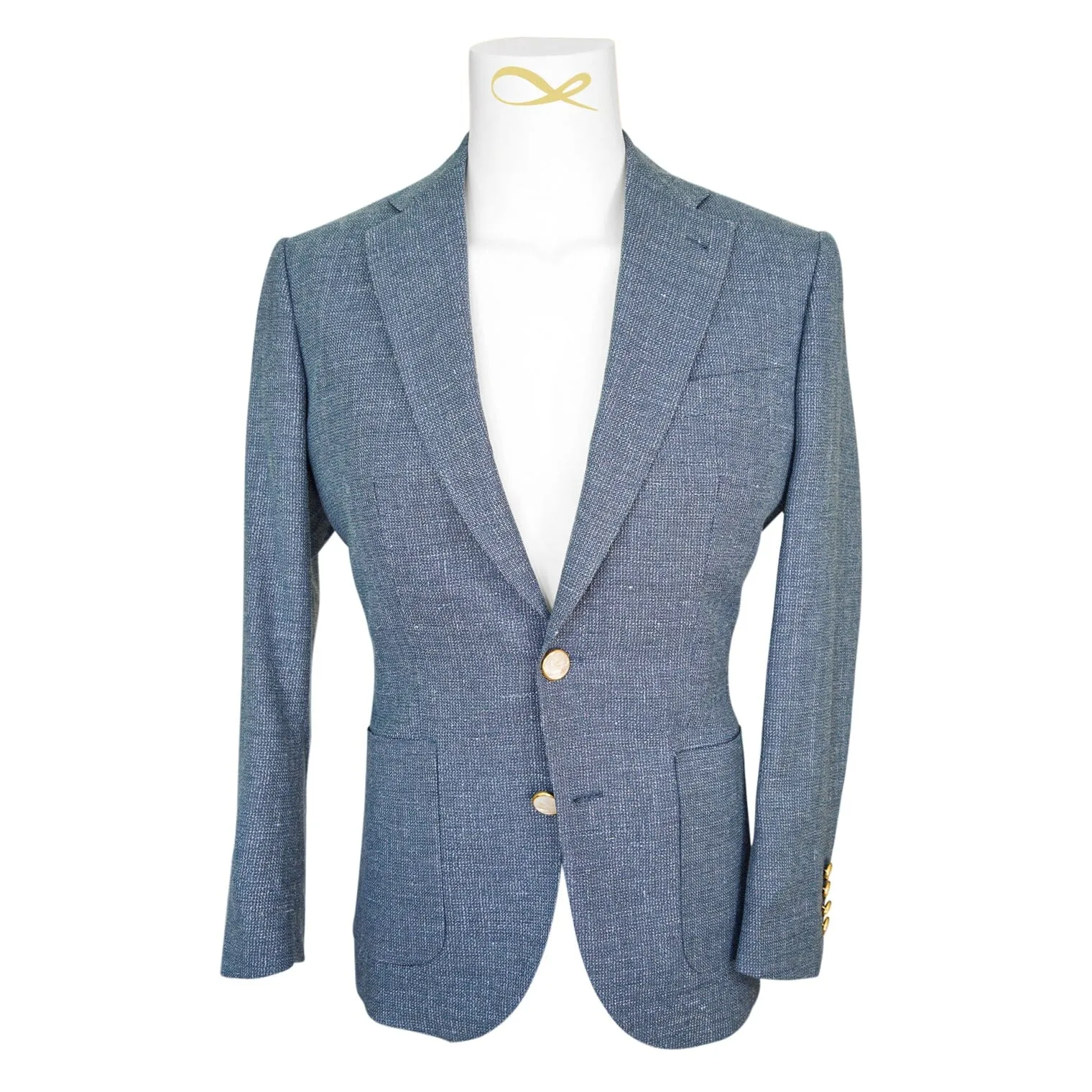 Cerulean Tweed Jacket