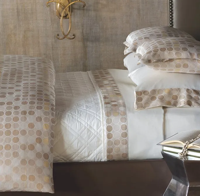 Champagne Sand Pebbles Bedding Collection