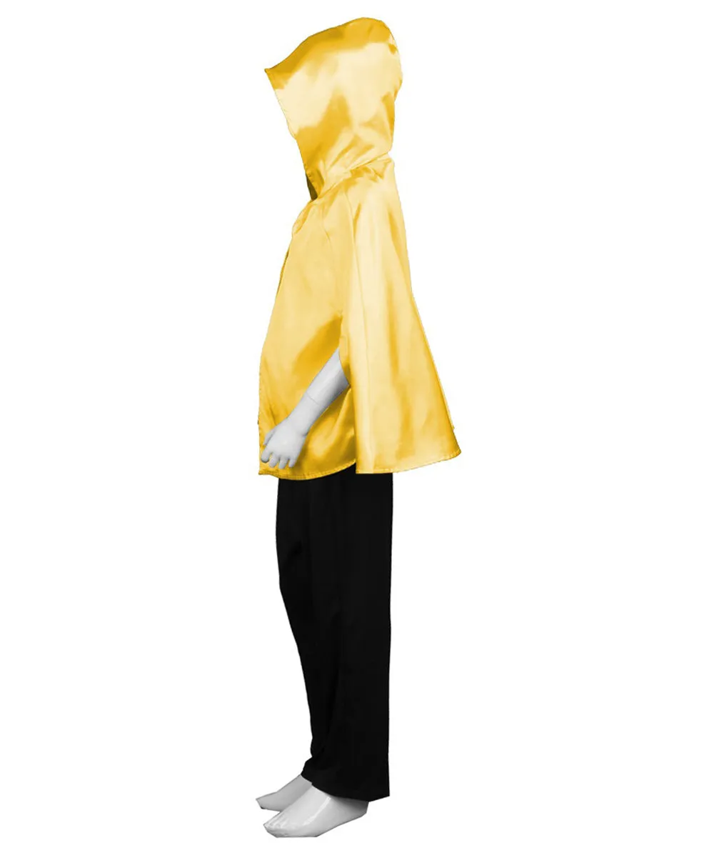 Child's Reversible hooded Short Cape costume | Multiple Color Option Halloween Costumes