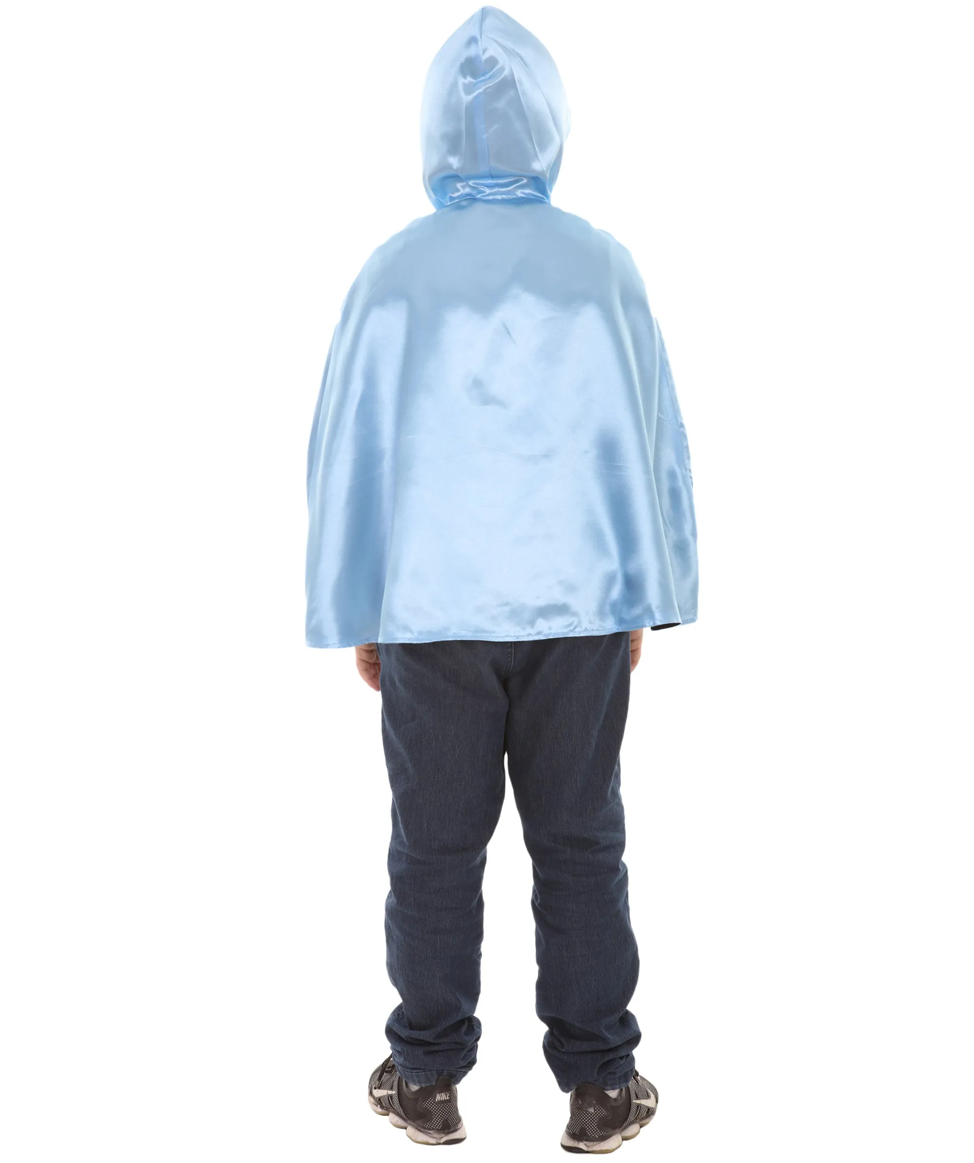 Child's Reversible hooded Short Cape costume | Multiple Color Option Halloween Costumes