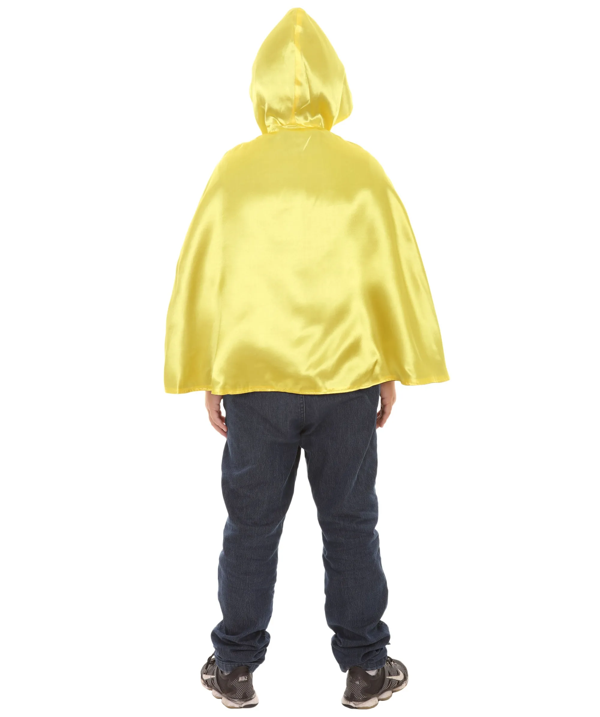 Child's Reversible hooded Short Cape costume | Multiple Color Option Halloween Costumes