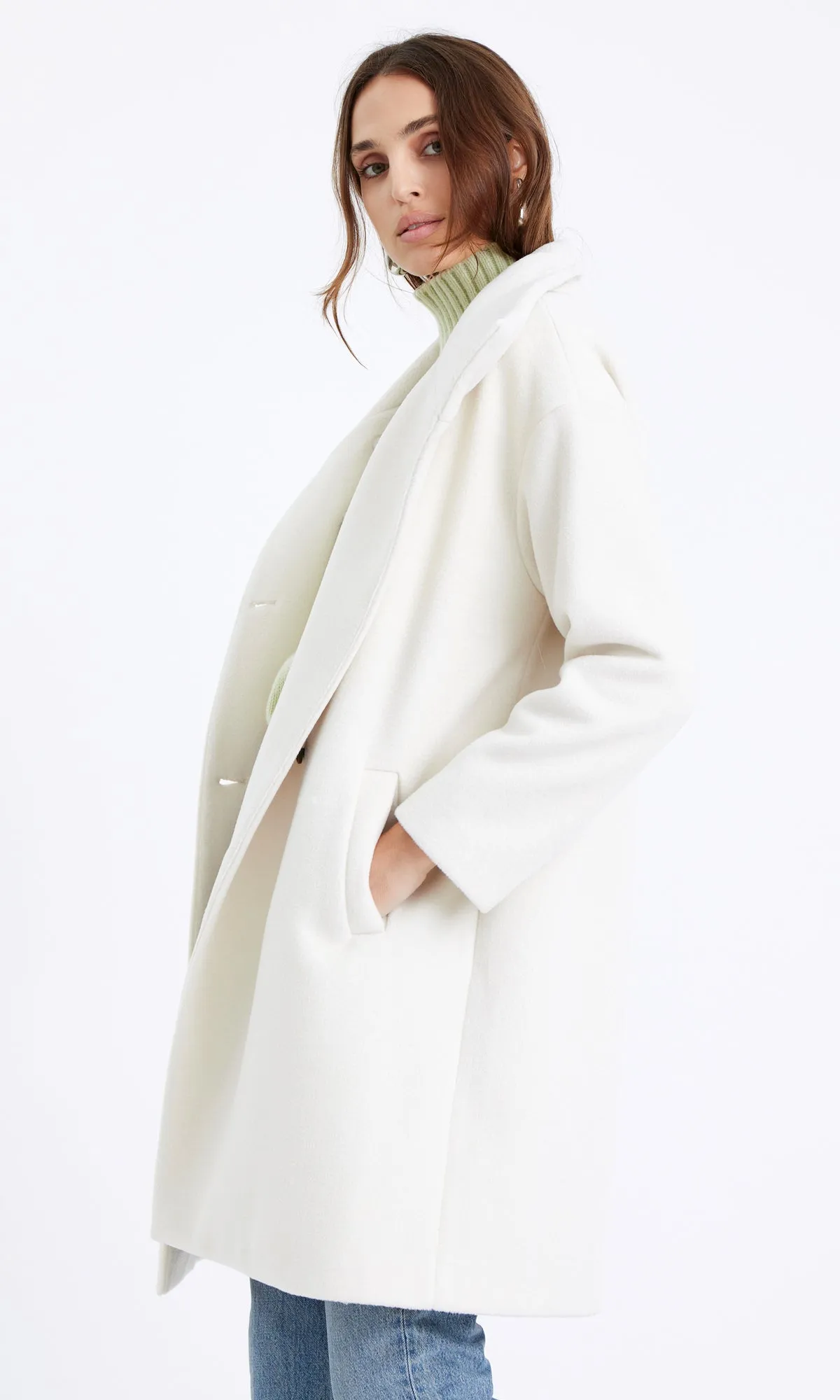 Clayton Funnel Neck Coat