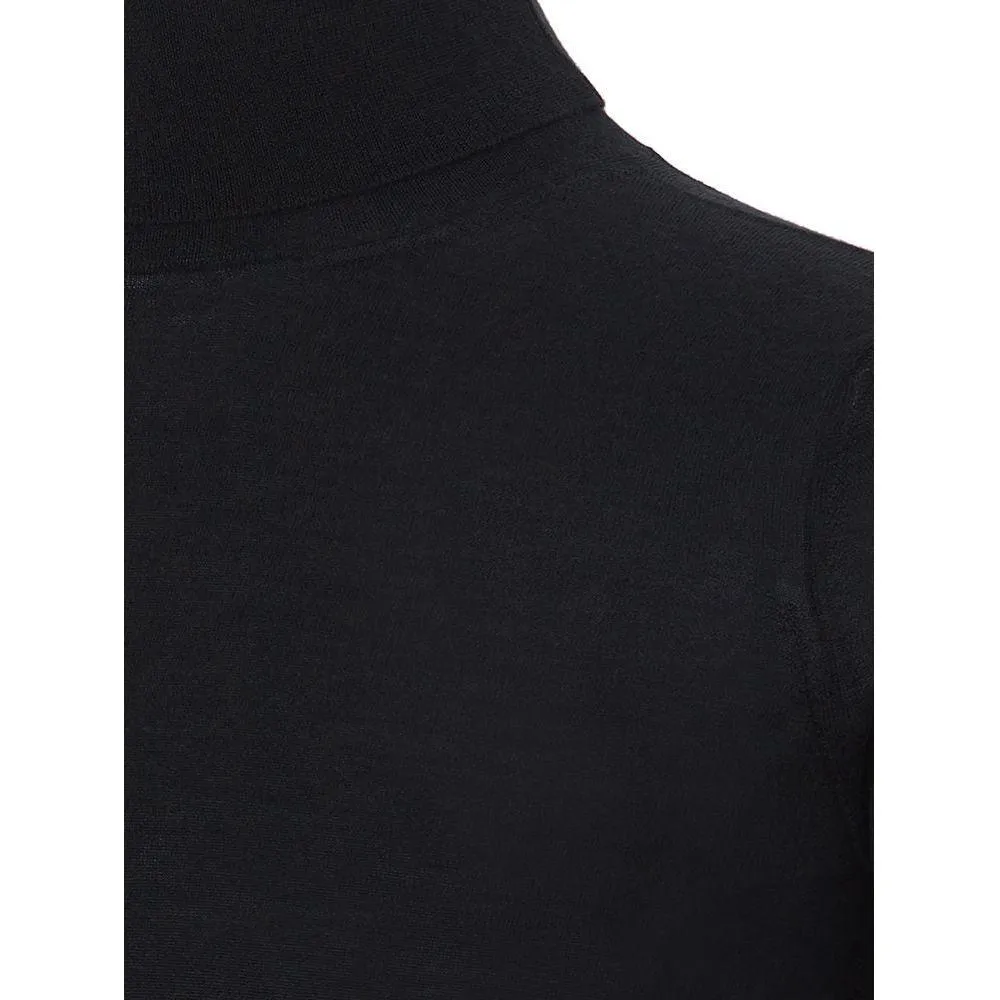 Colombo Italian Cashmere Luxury Black Sweater