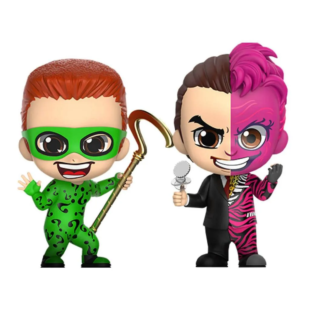 COSBABY (S) BATMAN FOREVER THE RIDDLER AND TWO-FACE COLLECTIBLE SET - COSB720