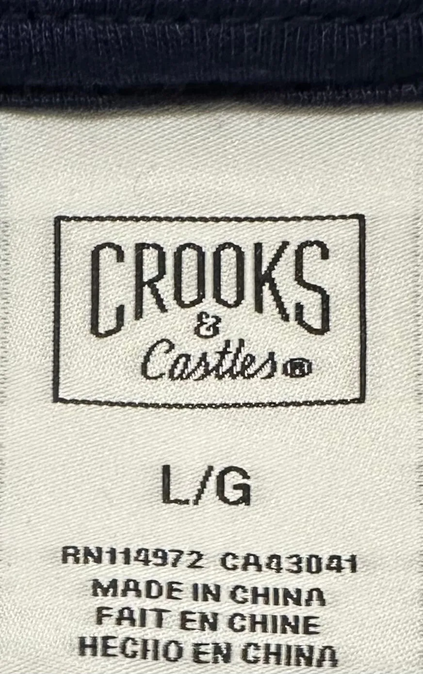 *CROOKS & CASTLES* (BLUE) WOMEN’S PULLOVER HOODIE