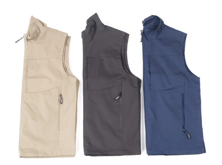 Custom Winter Multi-Pocket  Outdoor Vest- PG25066