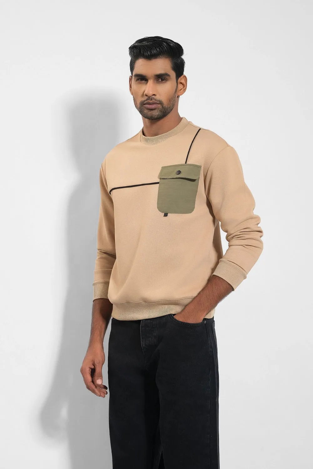 Cut & Sew Sweatshirt