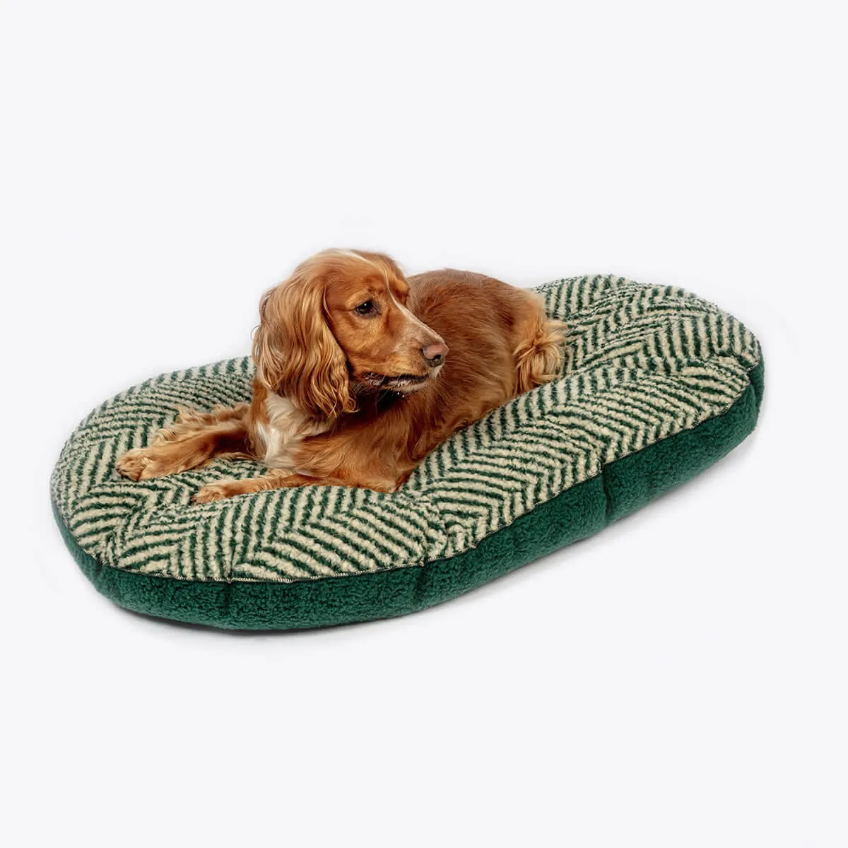 Danish Design Sherpa Fleece Quilted Mattress Dog Bed