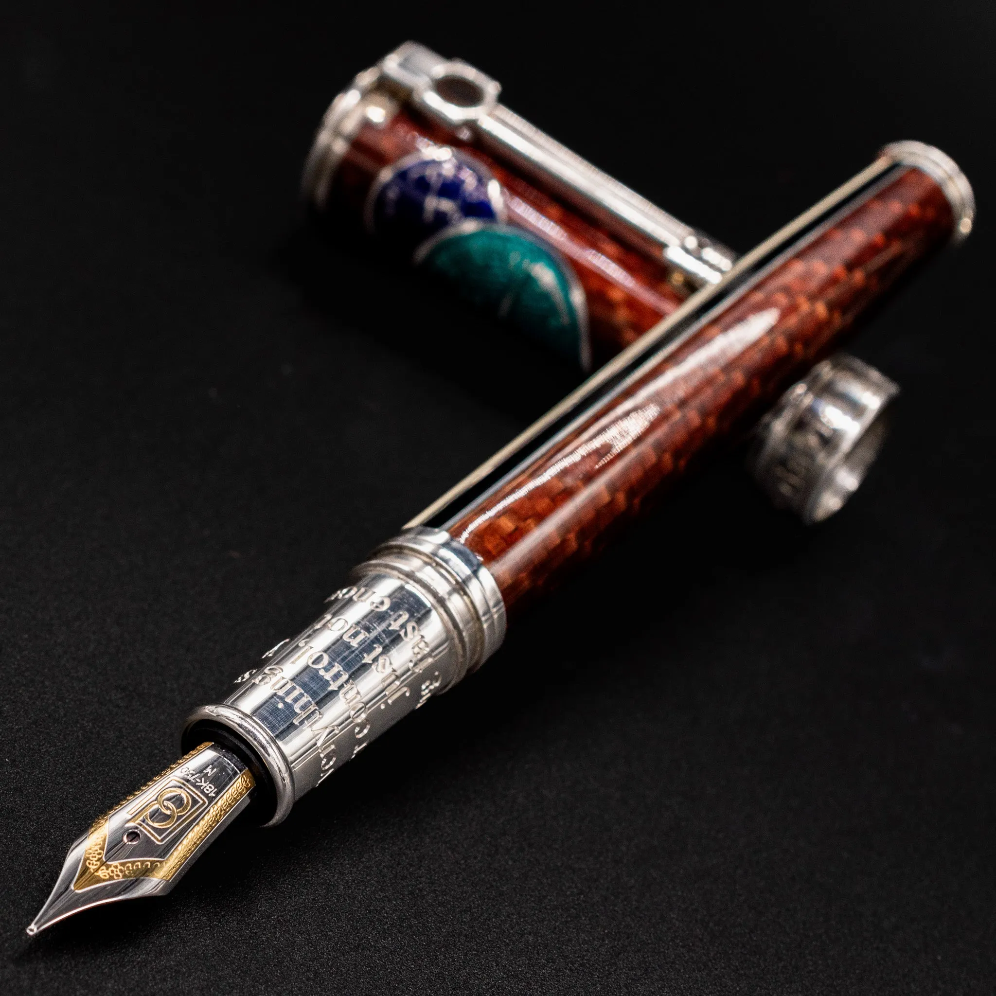 David Oscarson Take it to the Limit Fountain Pen - Liquid Coffee