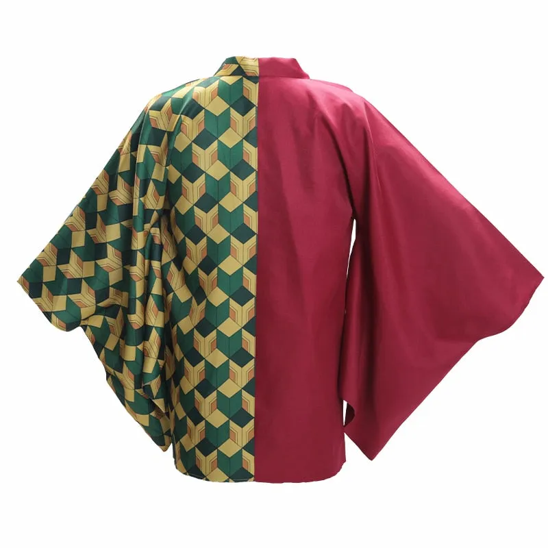 Demon Slayer Kimetsu no Yaiba Kochou Shinobu Kamado Tanjirou Cosplay Cape Tomioka Giyuu Agatsuma Zenitsu Casual Kimono Cloak