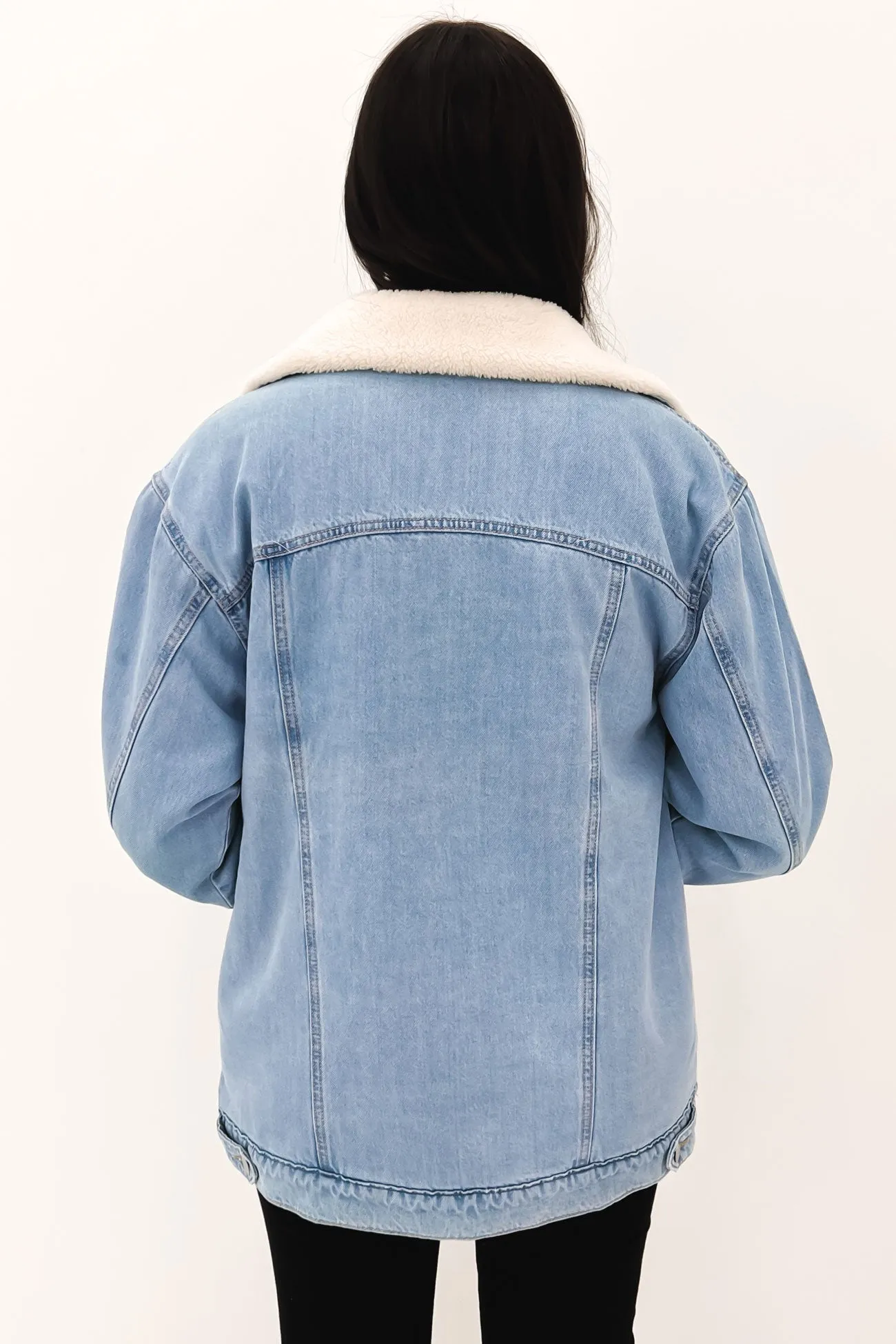 Denim Trucker Jacket Blue Lagoon